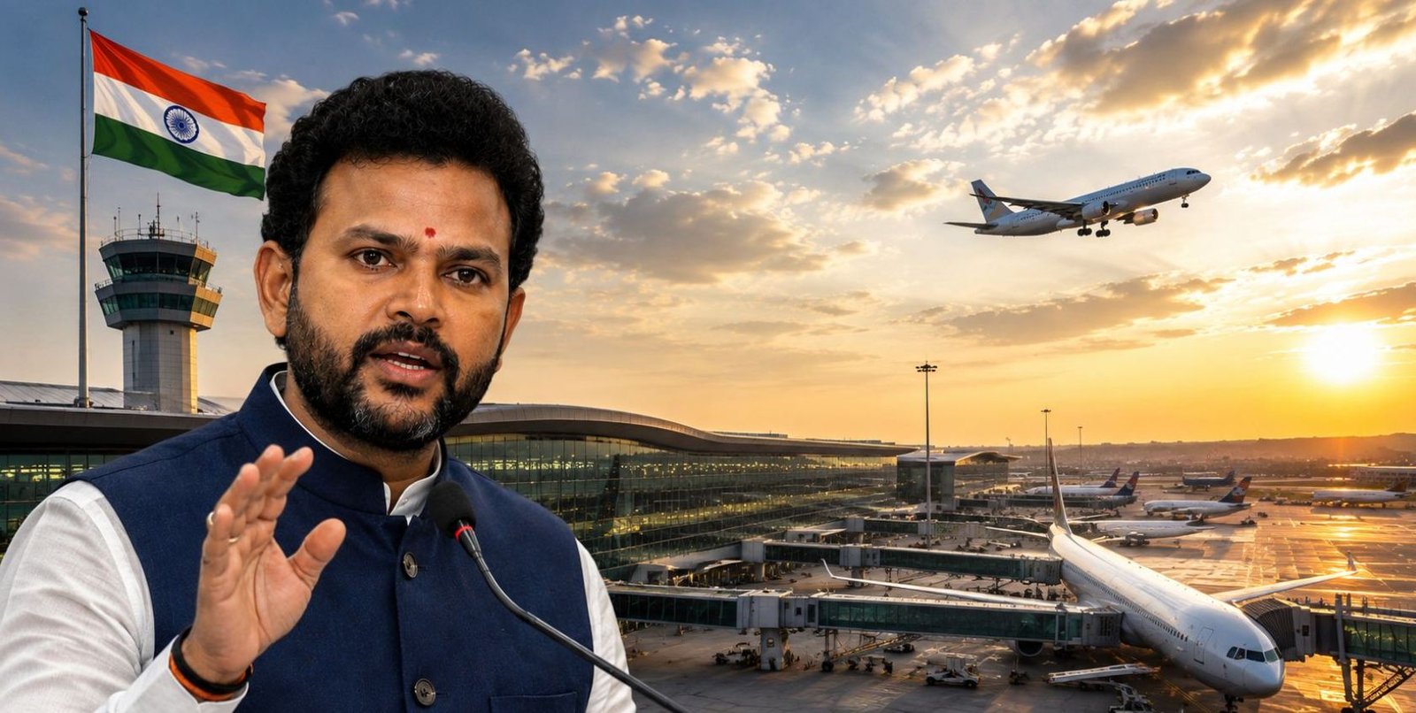India to Build 100 Airports in the Next 10 Years with ₹30,000 Crore Investment